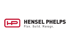 Hensel Phelps Logo. Hensel Phelps, Plan. Build. Manage. 