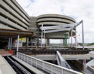 Airside A Shuttle before demolition