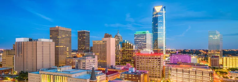 Oklahoma City cityscape OKC