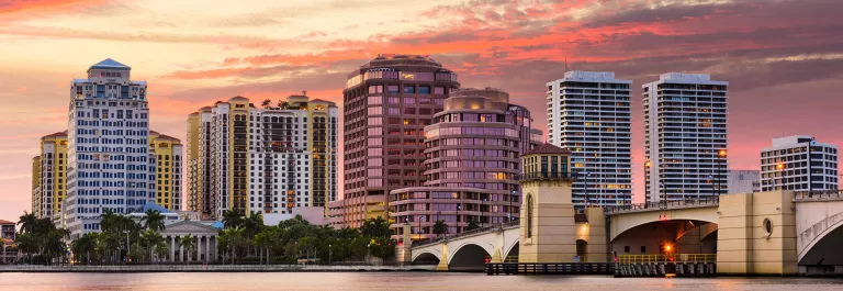 West Palm Beach cityscape