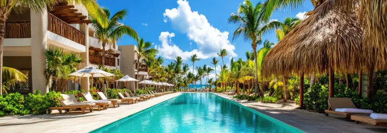 resort pool in punta cana