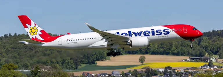 edelweiss airplane 