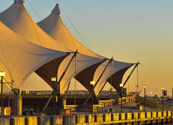 Baltimore cityscape BWI