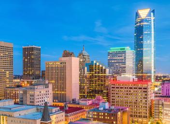Oklahoma City cityscape OKC