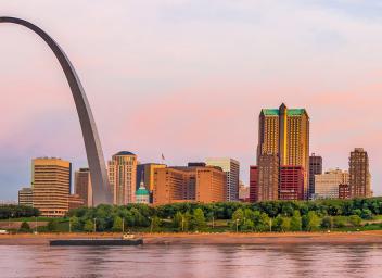 St. Louis cityscape STL