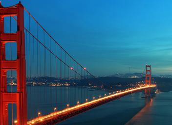 San Francisco landscape SFO