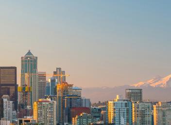 Seattle cityscape SEA