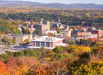 Bangor ME skyline