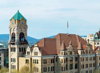 City Skyline Scranton, NJ