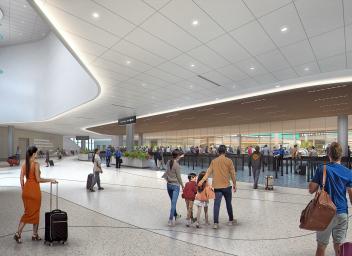 TPA Airside D Interior