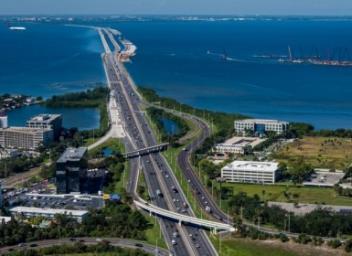 TRAVELER ALERT: Construction will shut down northbound lanes on Howard Frankland Bridge for one night