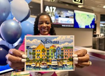 Breeze launches its first international nonstop flight from TPA to Nassau
