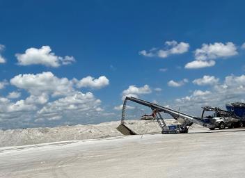 TPA recycling old concrete to help build Airside D