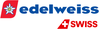 Edelweiss Air and Swiss Air logos