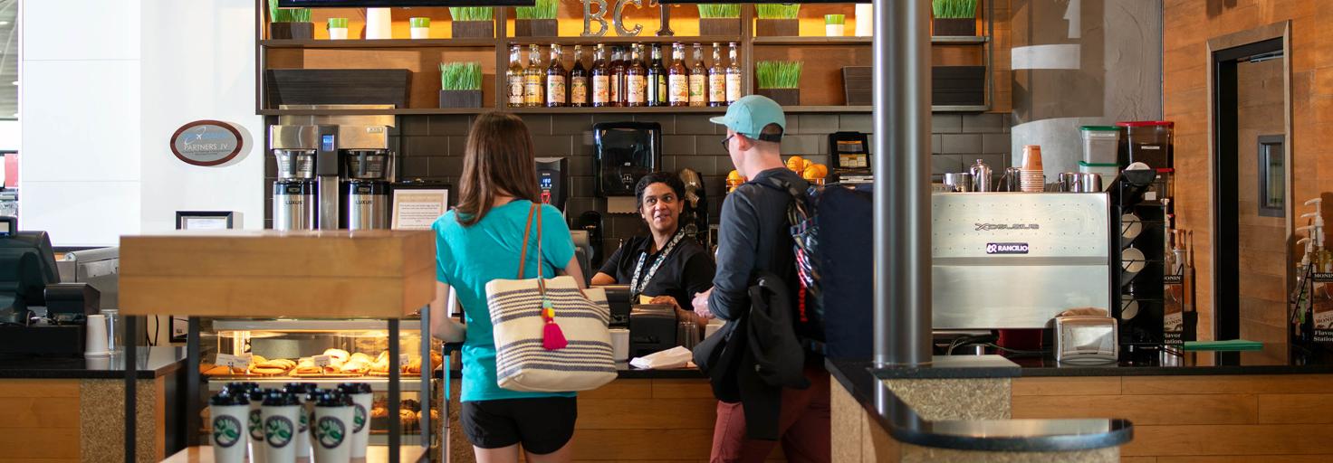 customers ordering coffee