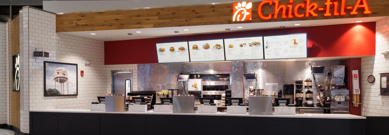 Chick fil A storefront