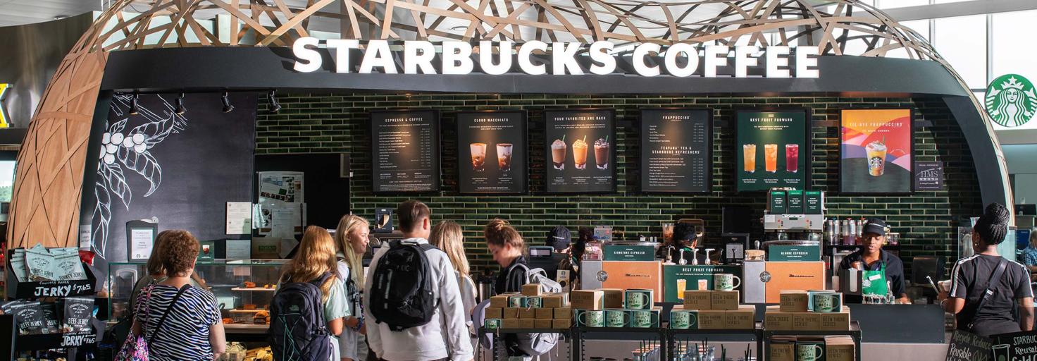 Starbucks storefront