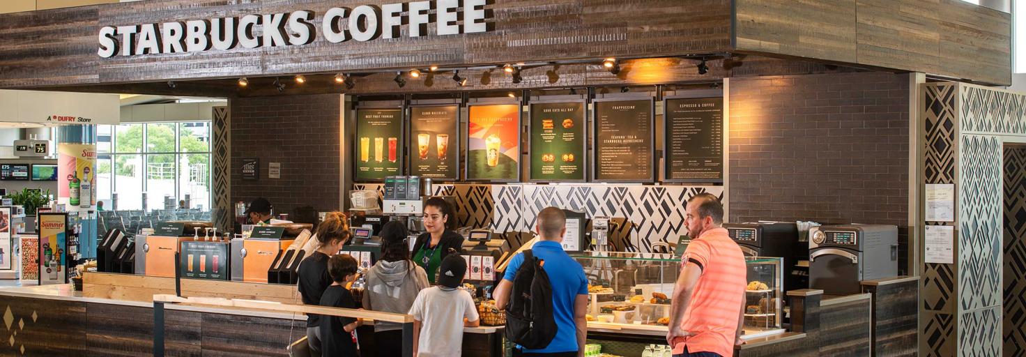 Starbucks storefront