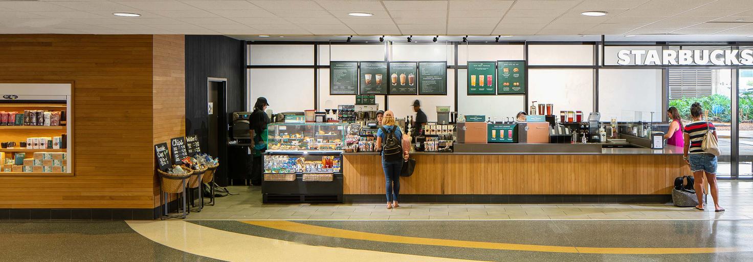 Starbucks storefront