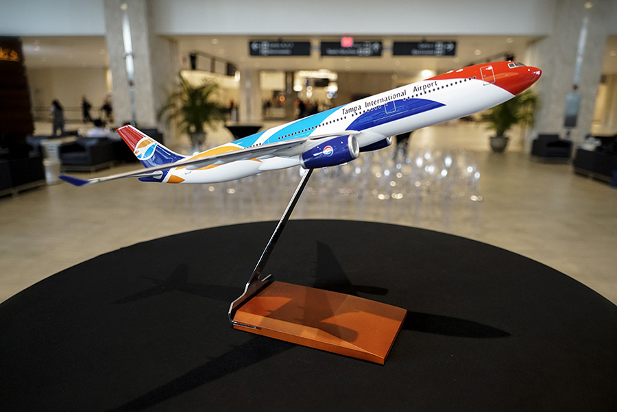 Model airplane up for raffle